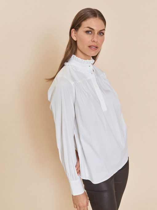 Mos Mosh Hattie Blouse White