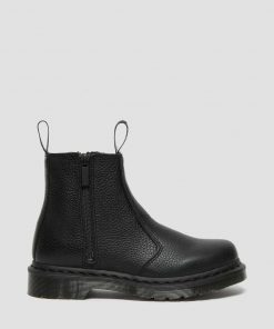 Dr. Martens 2976 Chelsea Boots With Zip Black Milled Nappa