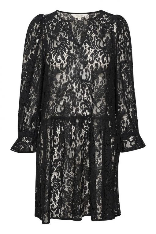 Part Two Lay Dress Black