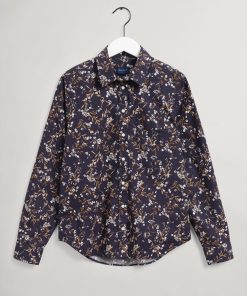 Gant Woman Rose Shirt Evening Blue