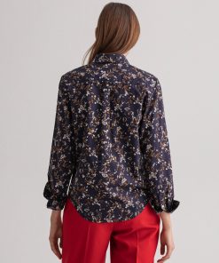 Gant Woman Rose Shirt Evening Blue