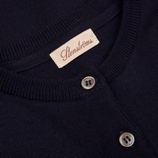 Stenströms Sigrid Merino Cardigan Navy