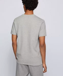 Hugo Boss Tales Crew Neck T-shirt Light Grey