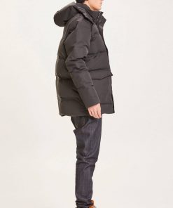 Knowledge Cotton Apparel Fjord Puffer Jacket Black