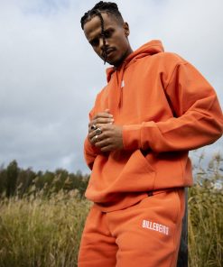 Billebeino Cozy Brick Hoodie Dark Orange