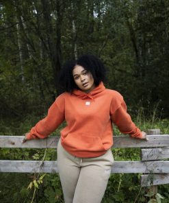 Billebeino Cozy Brick Hoodie Dark Orange