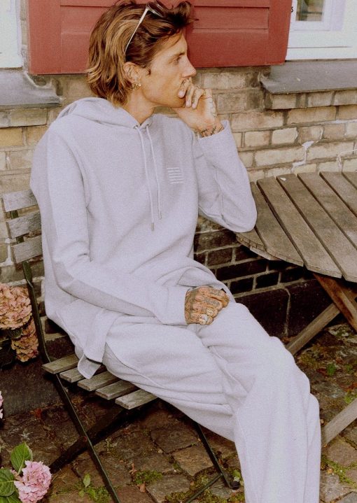 Billebeino Twill Sweatpants Grey Melange