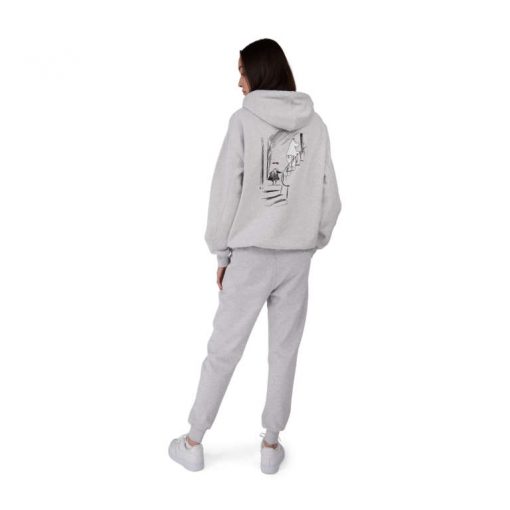 Makia Ninny Hooded Sweatshirt Light Grey