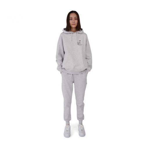 Makia Ninny Hooded Sweatshirt Light Grey