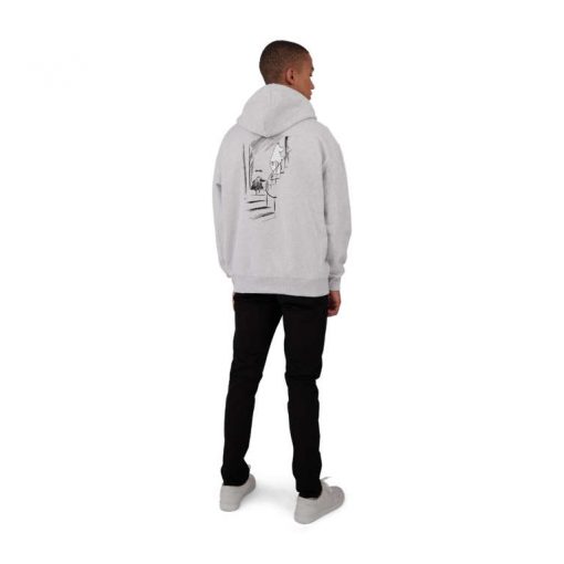 Makia Ninny Hooded Sweatshirt Light Grey