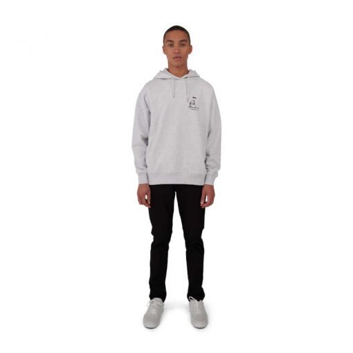 Makia Ninny Hooded Sweatshirt Light Grey