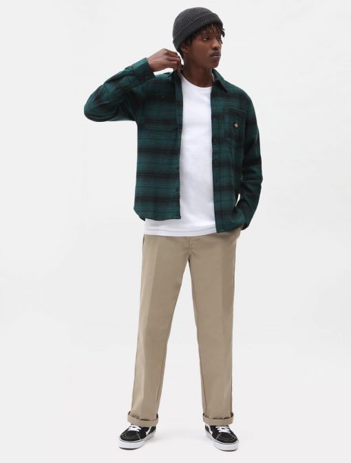 Dickies Evansville Long Sleeve Shirt Ponderosa Pine