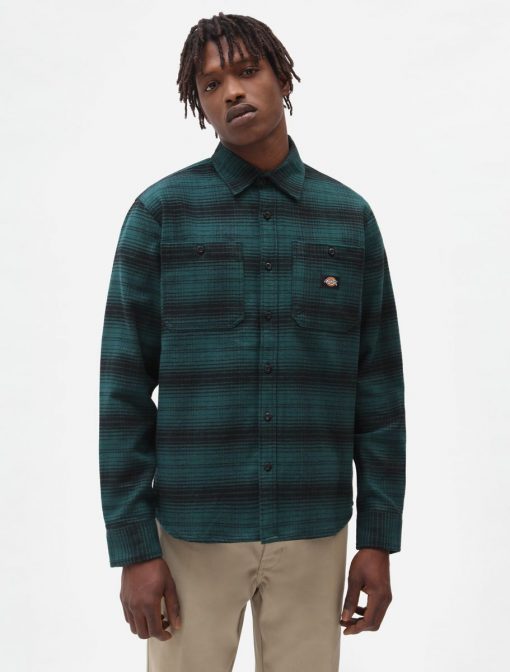 Dickies Evansville Long Sleeve Shirt Ponderosa Pine