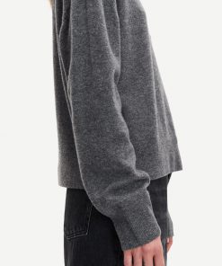 Samsoe & Samsoe Amaris Crew Neck Dark Grey Melange