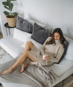 Pura Love Midi Polo Dress Beige