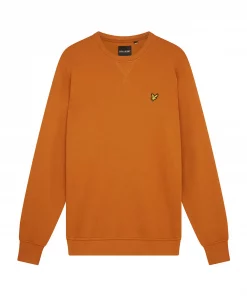 Lyle & Scott Crew Neck Sweatshirt Cider Brown