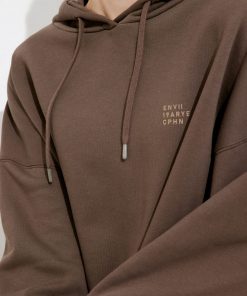 Envii Enewald Hoodie Logo Slate Black