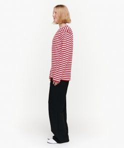 Marimekko Pitkähiha Tasaraita T-Shirt Red