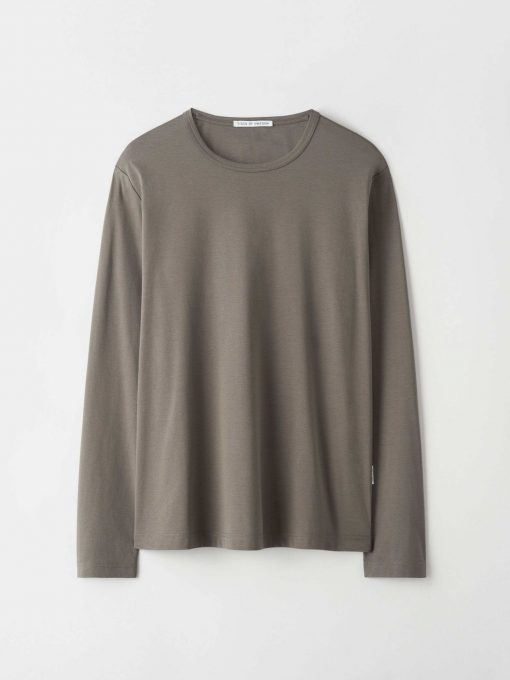 Tiger of Sweden Olaf LS T-shirt Dark Mink