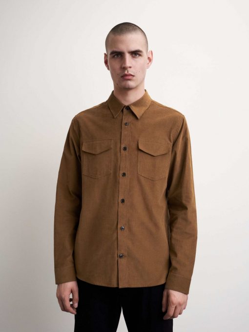 Tiger of Sweden Arnou Shirt Toasted Coconut