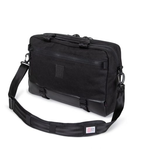 Topo Designs Commuter Briefcase Heritage Canvas Black