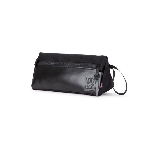 Topo Designs Dopp Kit Heritage Canvas Toiletry Black