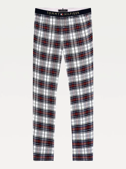 Tommy Hilfiger Flannel Pants Tartan Plaid