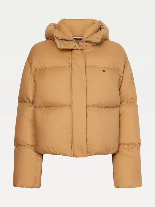 Tommy Hilfiger Nylon Down Puffer Countryside Khaki