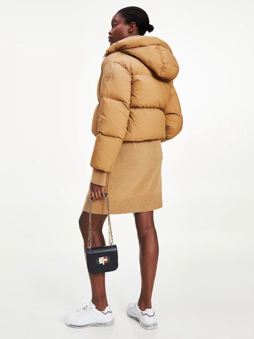 Tommy Hilfiger Nylon Down Puffer Countryside Khaki