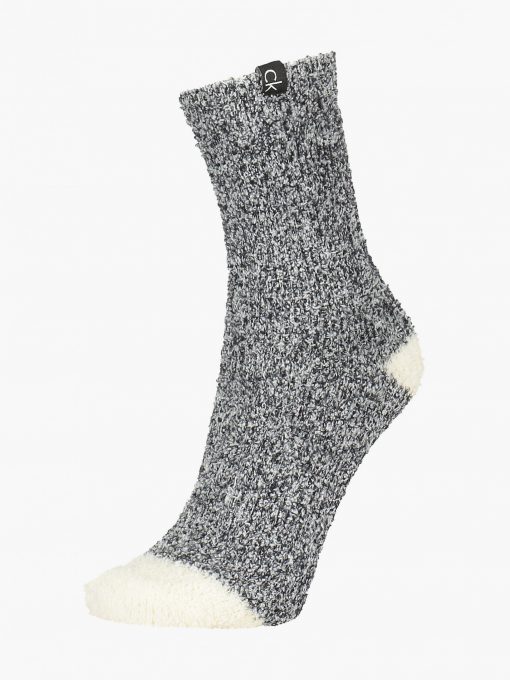 Calvin Klein Cozy Bucle Socks Black Combo