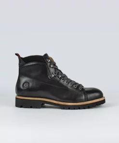 Sneaky Steve Skill Leather Shoe Black