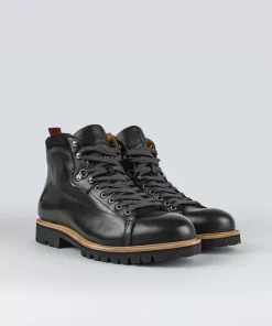 Sneaky Steve Skill Leather Shoe Black