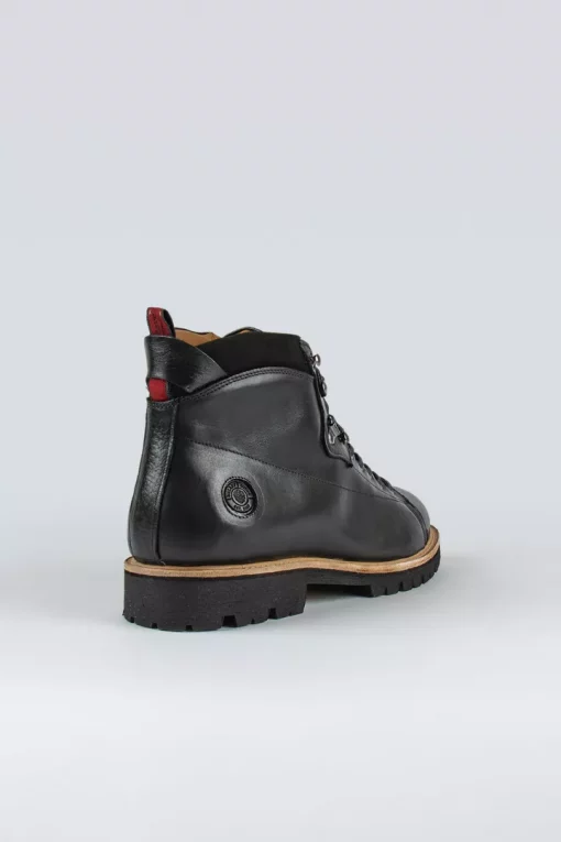 Sneaky Steve Skill Leather Shoe Black