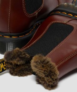 Dr. Martens Leonore Faux Fur Lined Chelsea Boots
