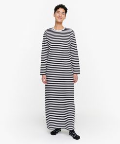 Marimekko Katju Nightgown Black/White