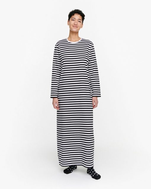 Marimekko Katju Nightgown Black/White