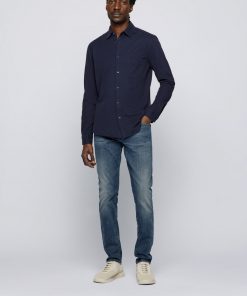 Hugo Boss Mysoft Shirt Dark Blue