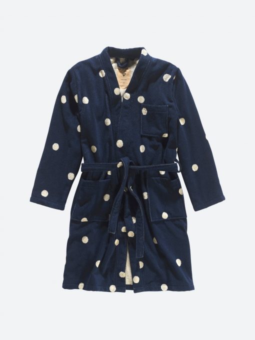 OAS The Dotty Robe Blue