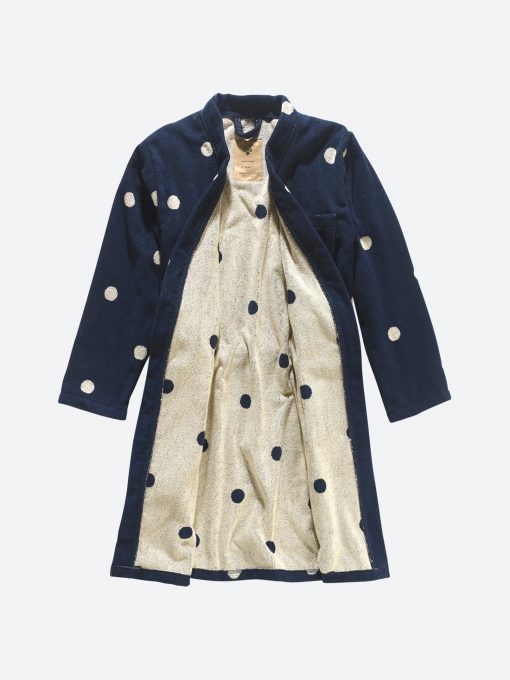 OAS The Dotty Robe Blue