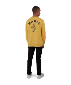 Makia Helmsman Sweatshirt Ochre