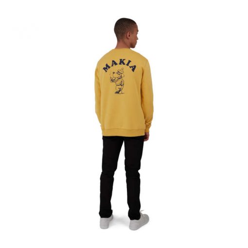 Makia Helmsman Sweatshirt Ochre