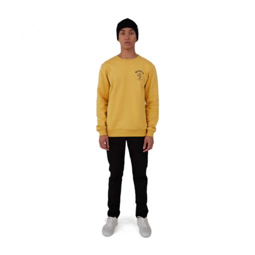 Makia Helmsman Sweatshirt Ochre