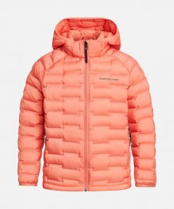 Peak Performance Argon Light Hood Jacket Junior Light Orange
