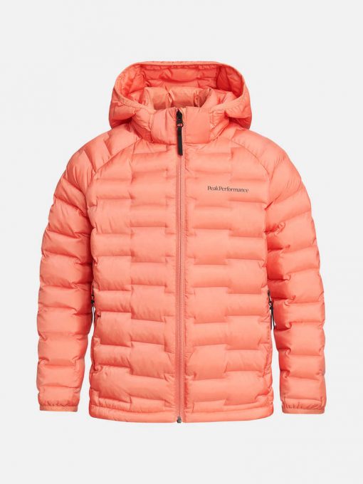 Peak Performance Argon Light Hood Jacket Junior Light Orange