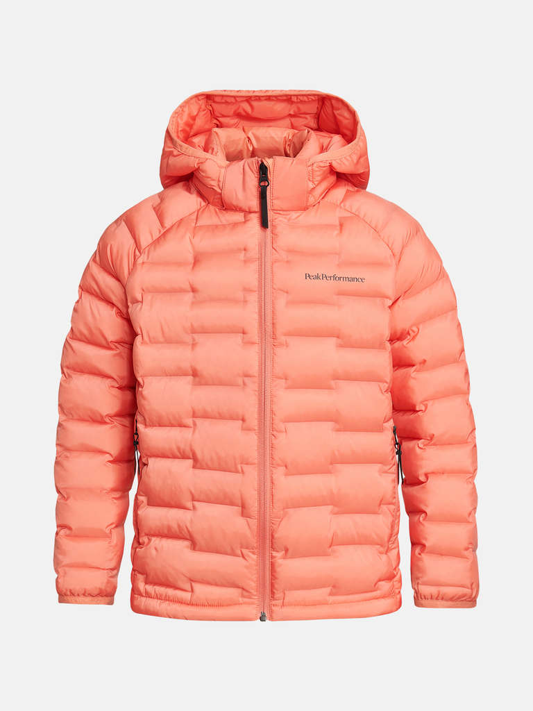 Peak Performance Argon Light Hood Jacket Junior Light Orange