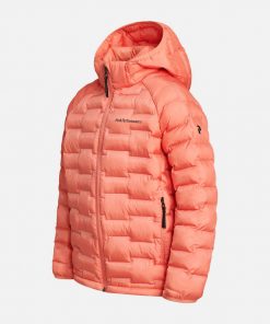 Peak Performance Argon Light Hood Jacket Junior Light Orange