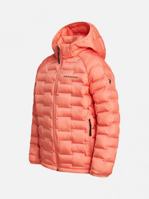 Peak Performance Argon Light Hood Jacket Junior Light Orange