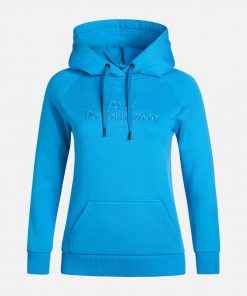 Peak Performance Original Hood Women Scuba Blue