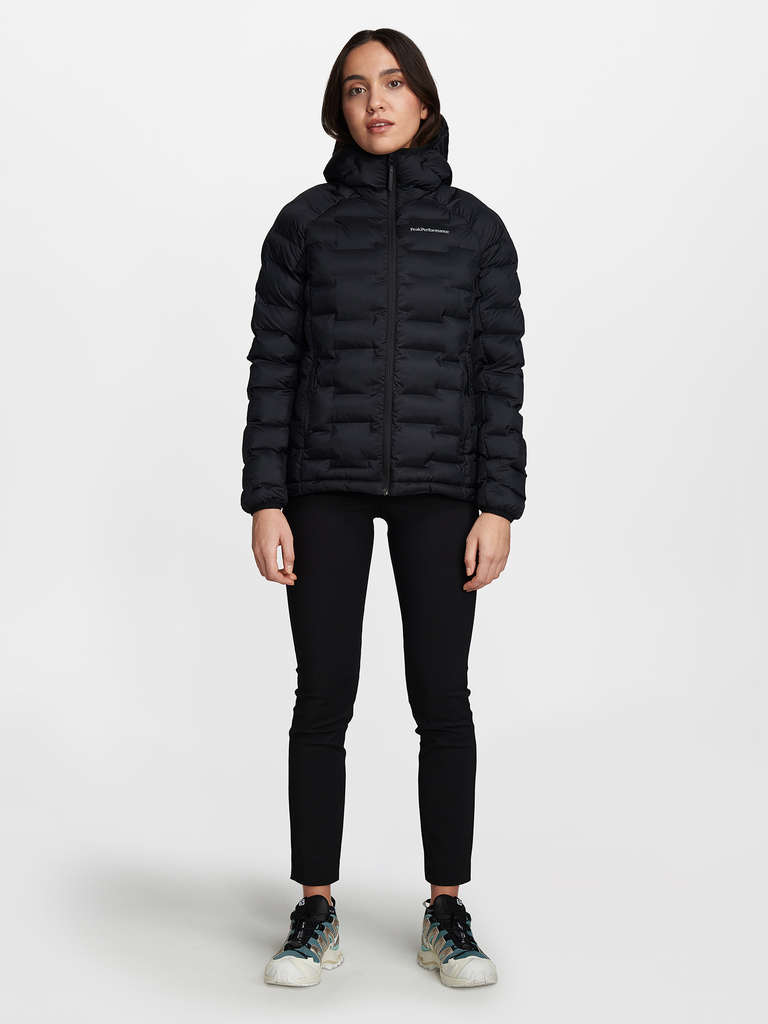 Peak Performance Argon Hood Jacket Women Black