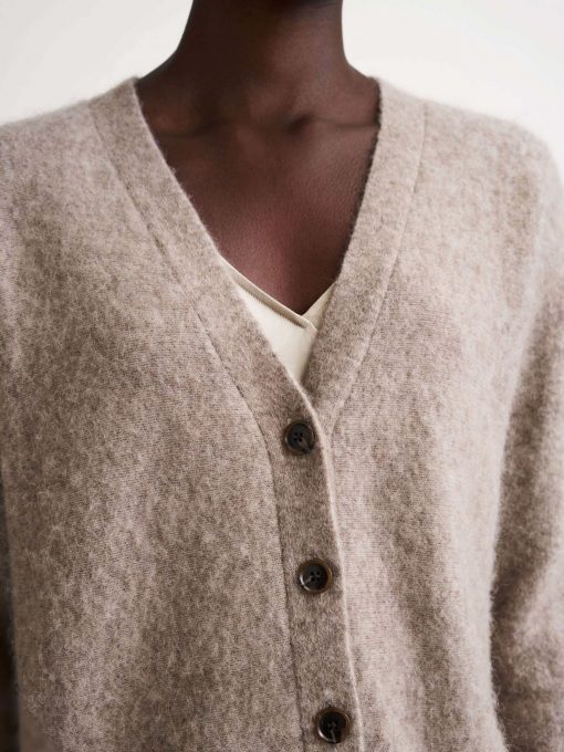 Tiger of Sweden Marija Cardigan Beige Melange